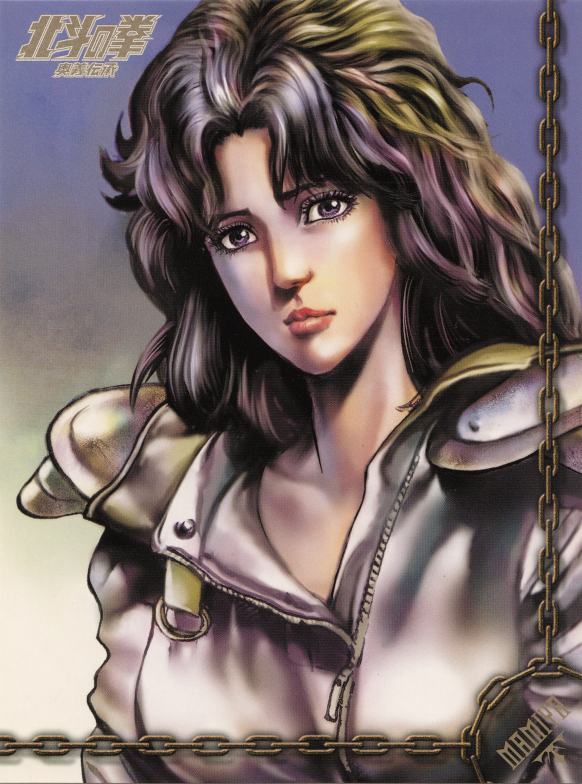 fist of the north star mamiya Sexy women body paint